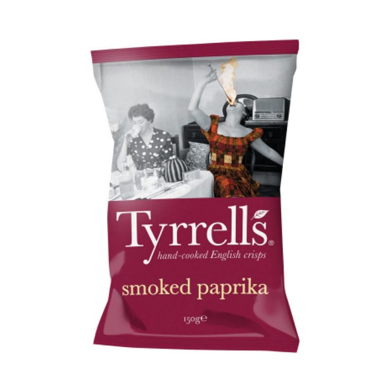 Tyrrell's Paprika Crisps 150g
